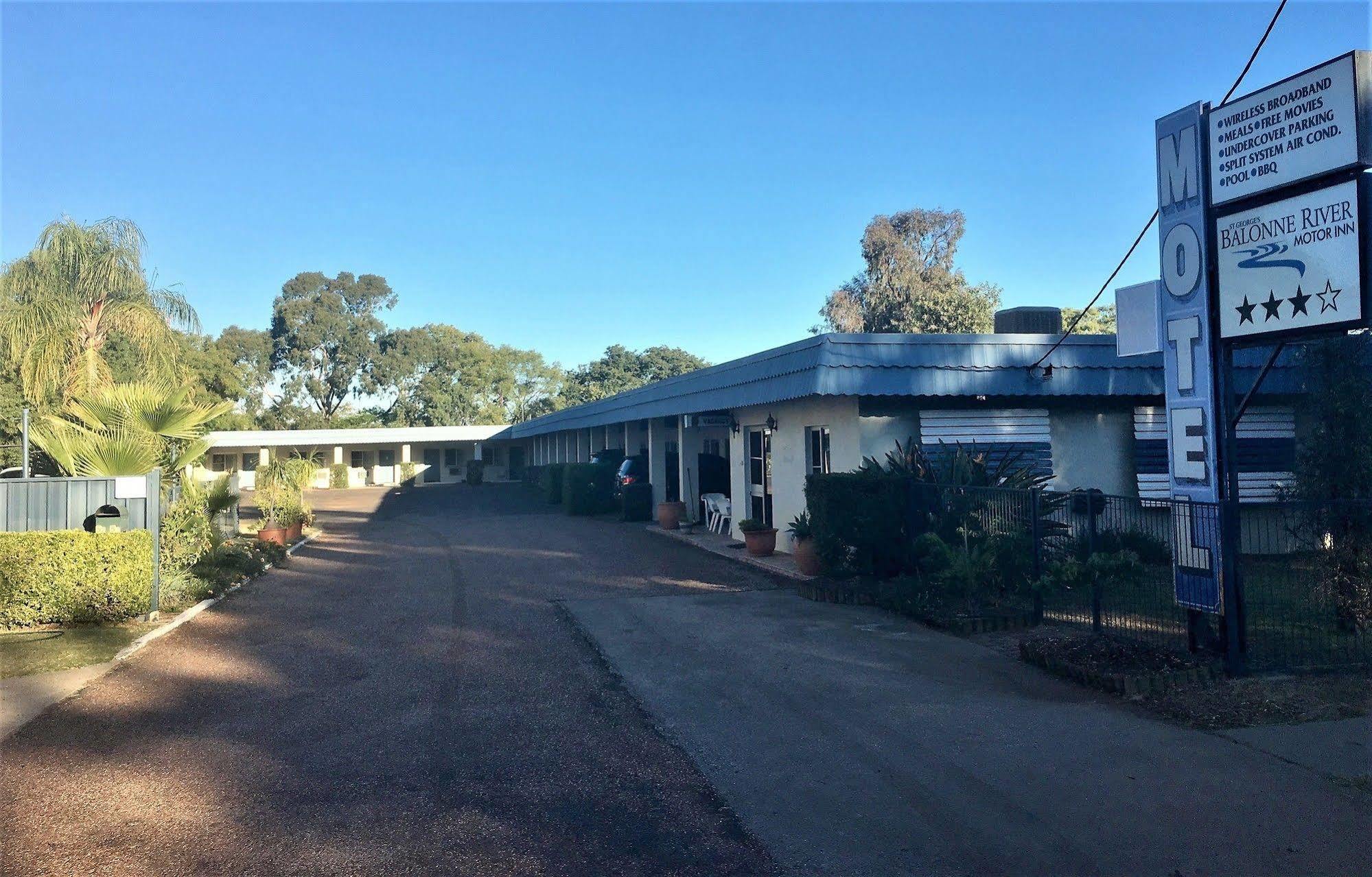 Balonne River Motor Inn Saint George Eksteriør bilde
